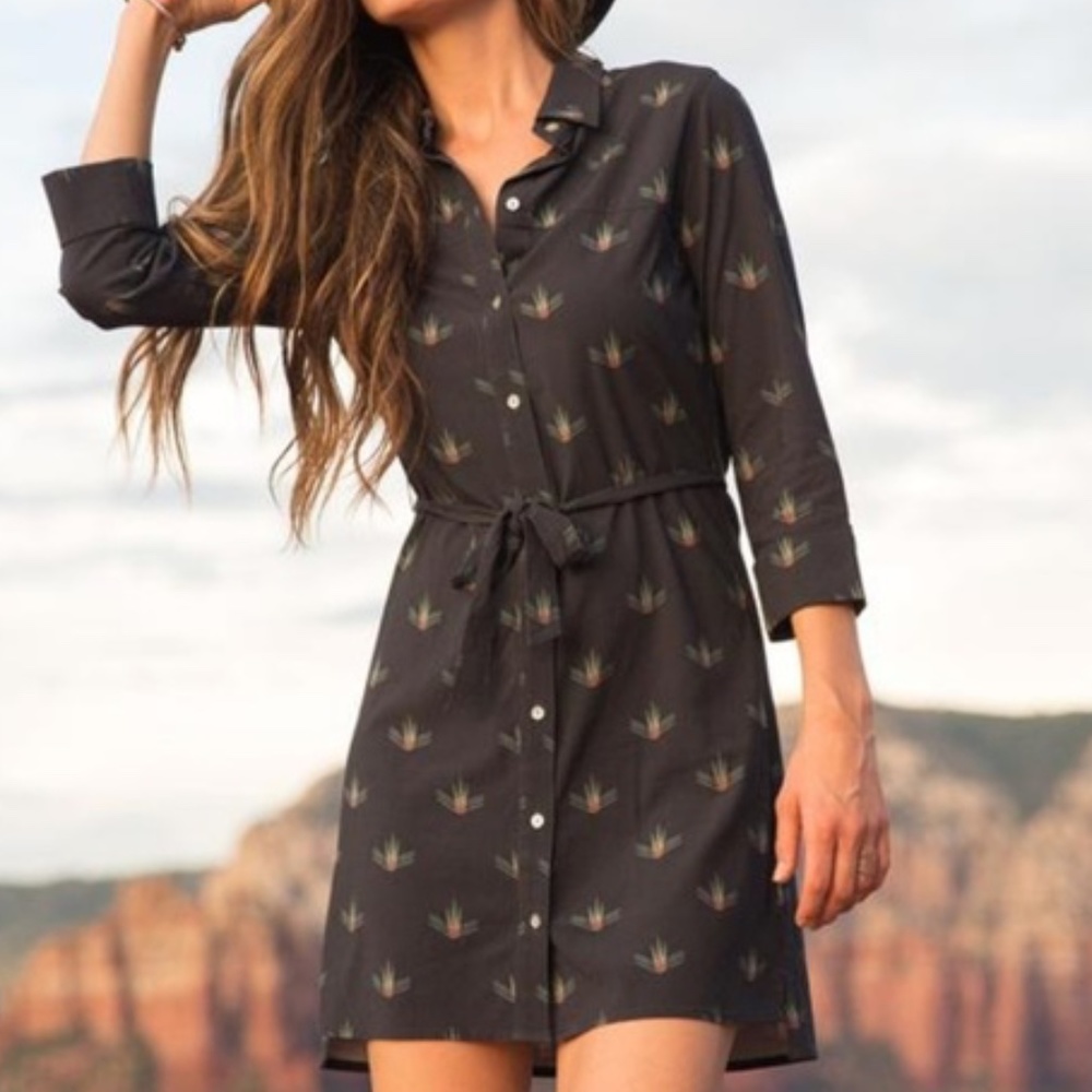 Marine Layer Desert print Zoey Dress